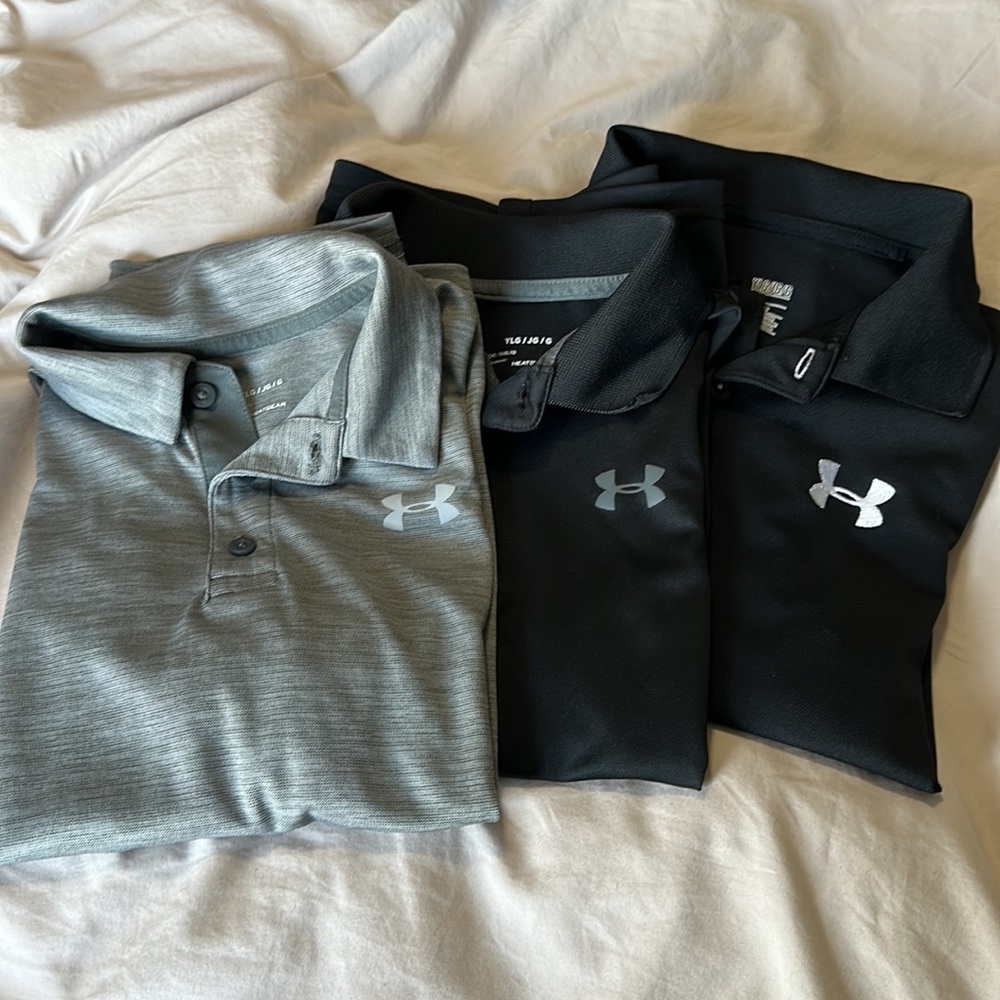 UA golf shirts